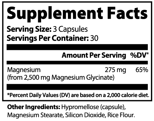Magnesium Glycinate | Deep Sleep & Daily Calm